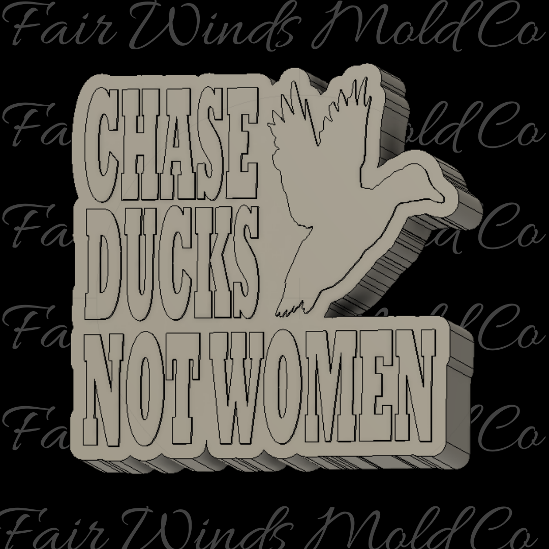 Chase Ducks Not Woman