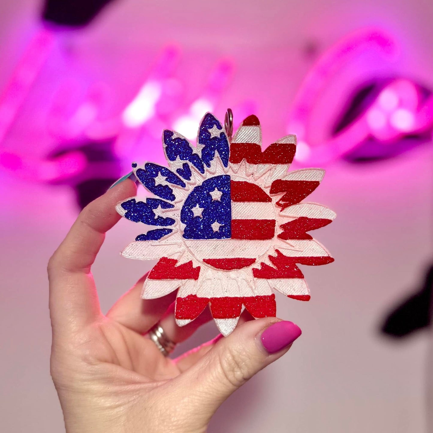 Patriotic Sunflower