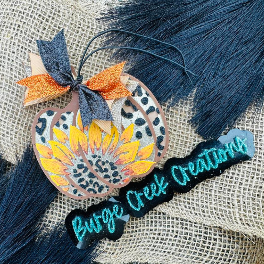 Cheetah Sunflower Pumpkin