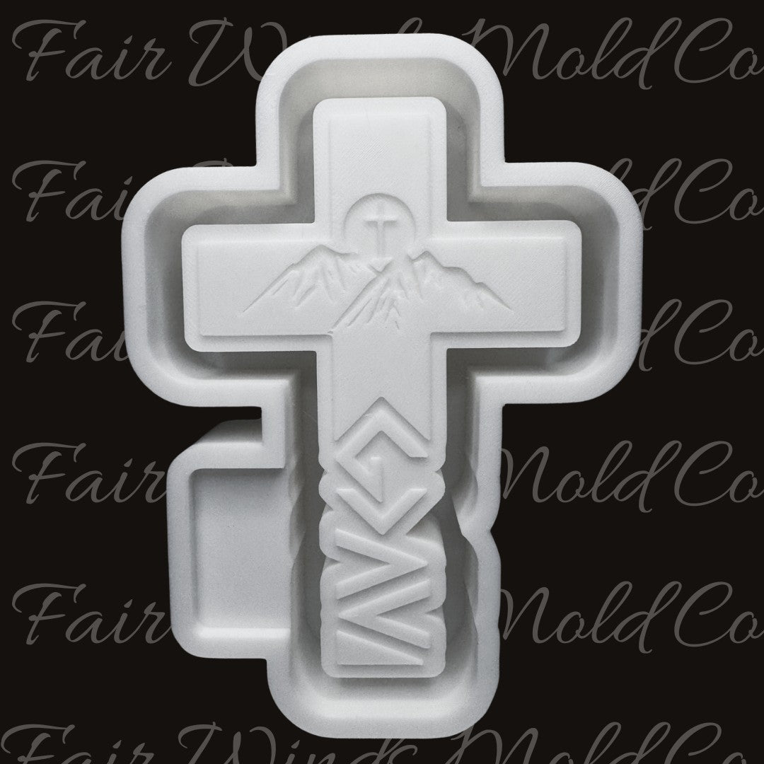 God is Greater than the Ups and Downs Cross