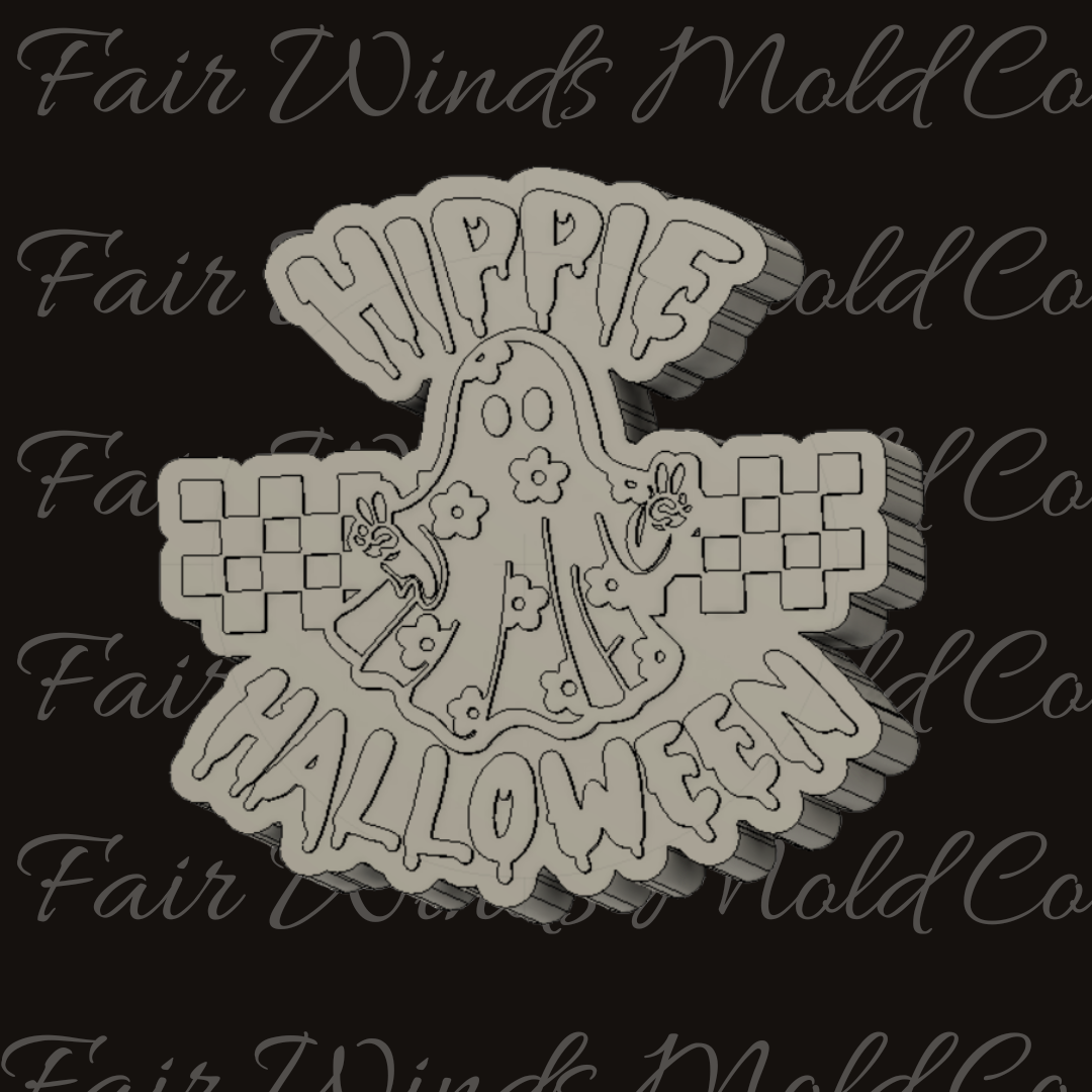 Hippie Halloween Ghostie