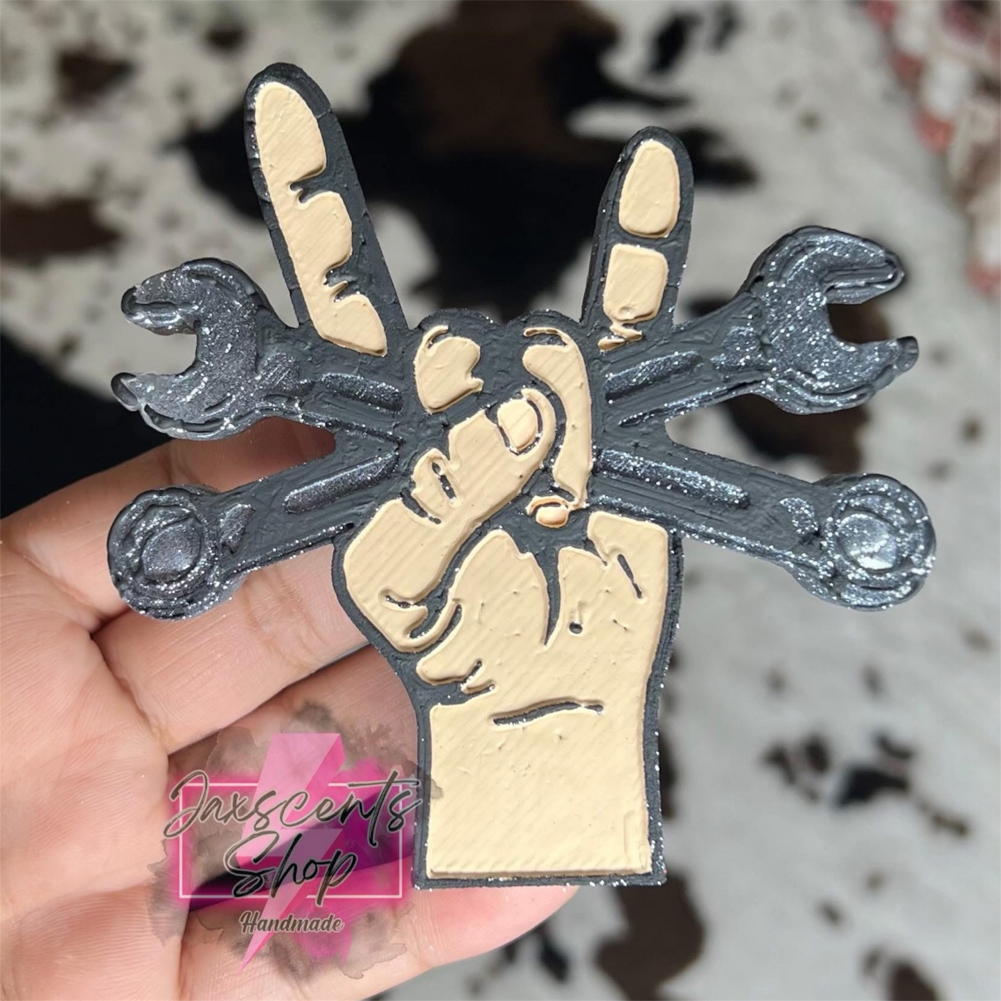 Rock Hand with Tools