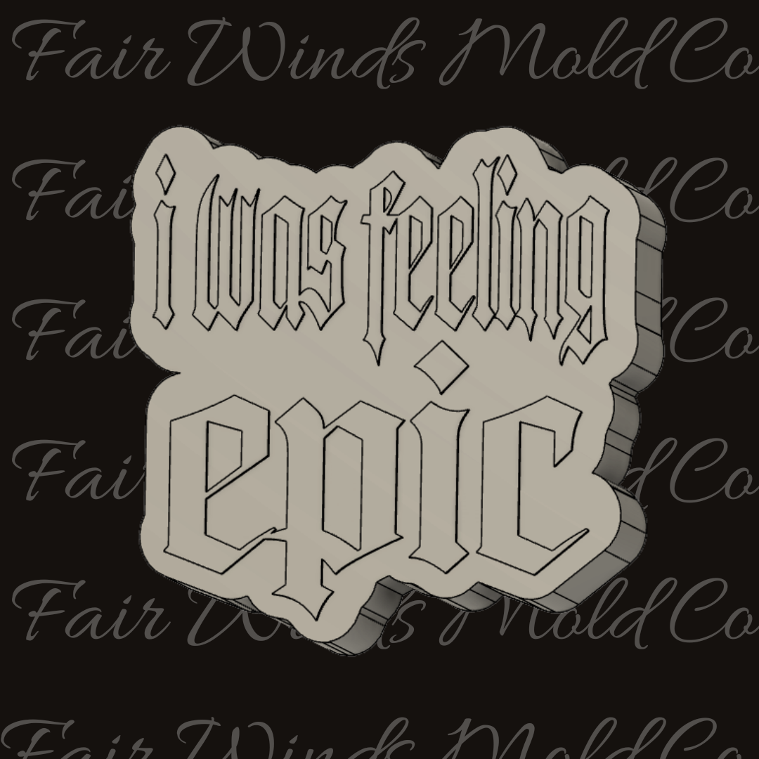 I Was Feeling Epic
