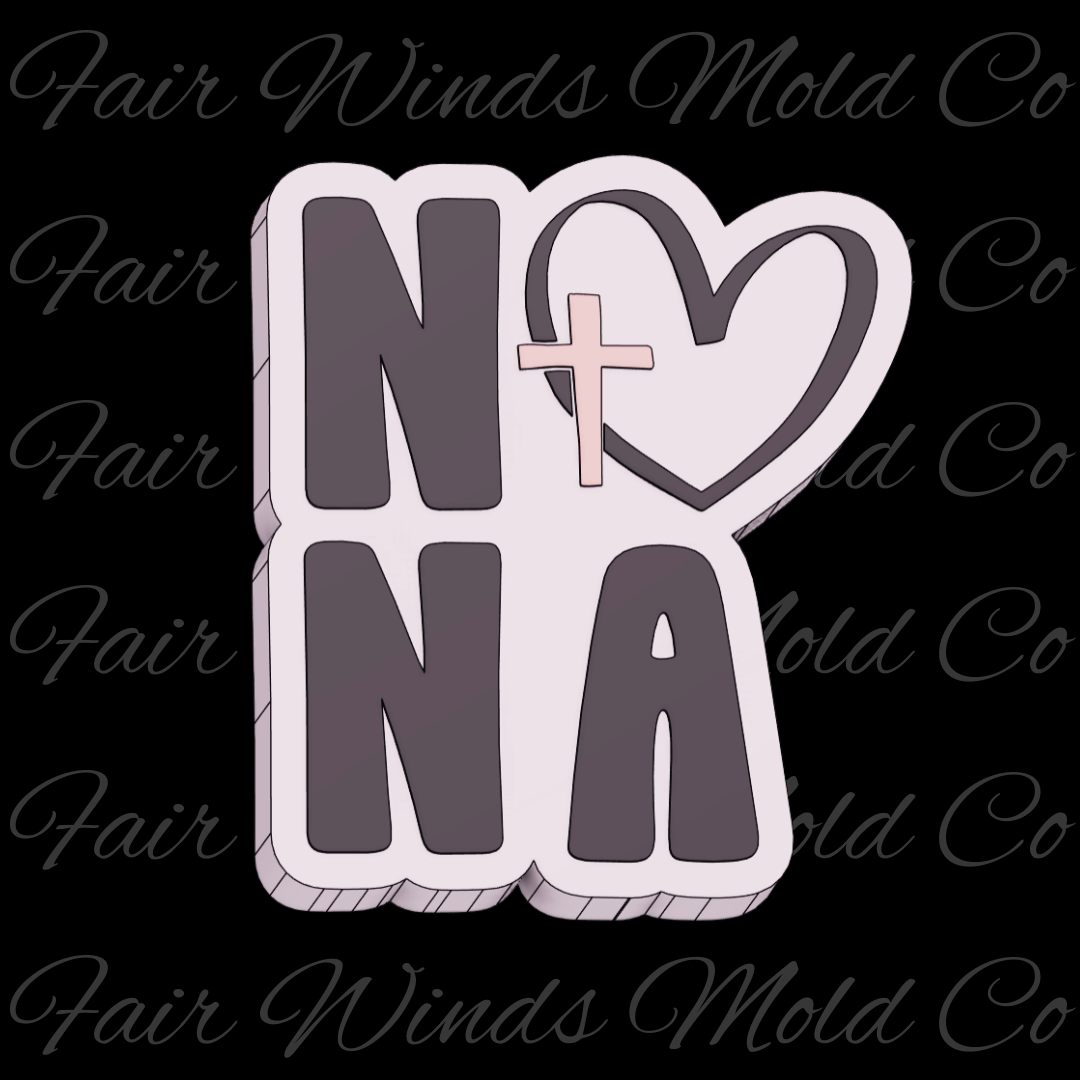 Nana Heart Cross