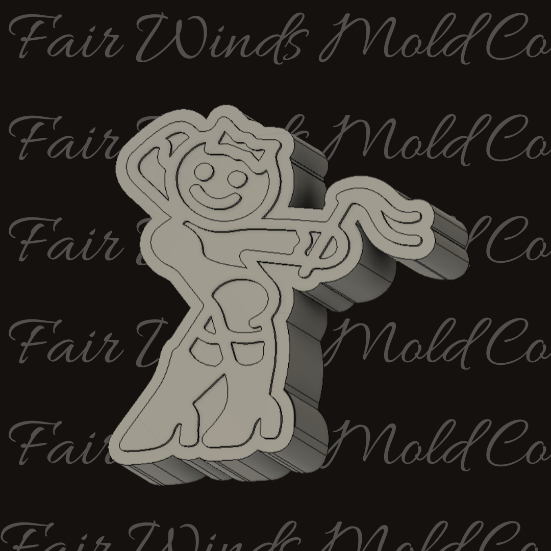Naughty Gingerbread with Whip