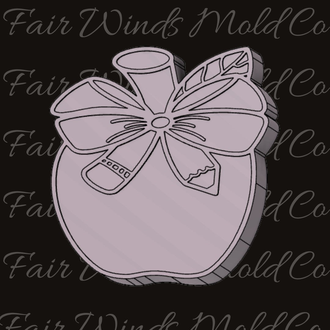 Pencil Bow Apple