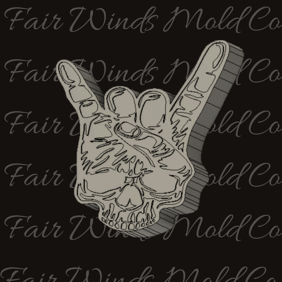 Skull Rock Hand