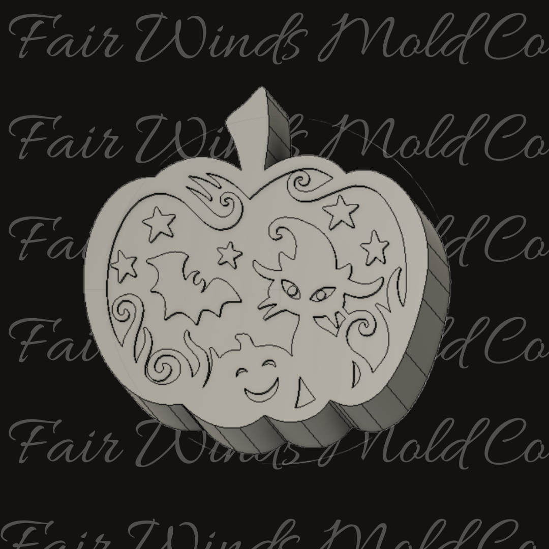 Spooky Scene Pumpkin