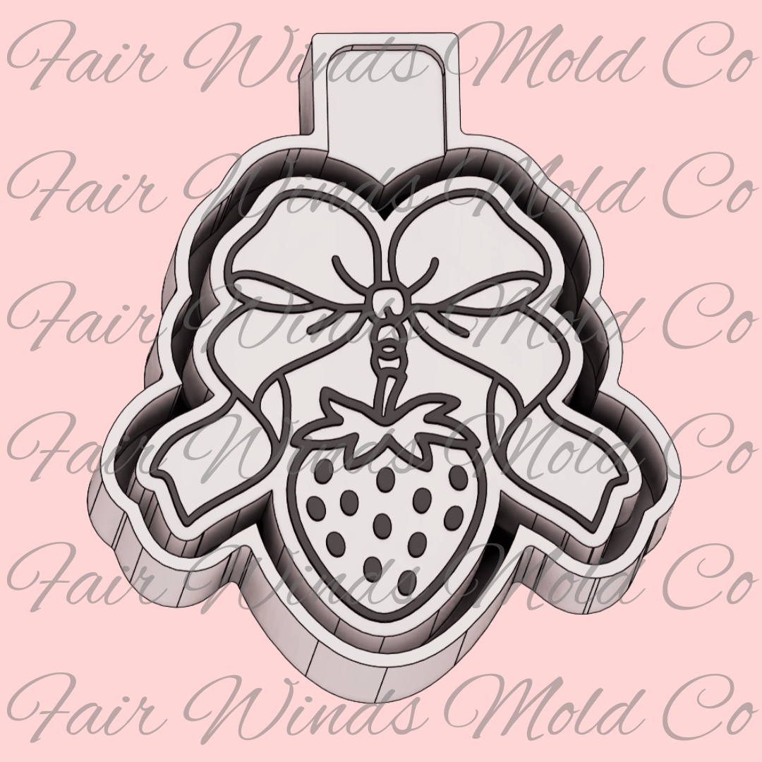 Strawberry Charm Bow