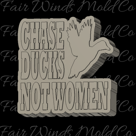 Chase Ducks Not Woman