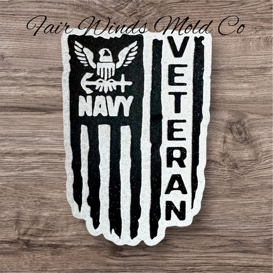 Navy Veteran Flag