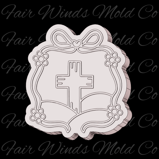 Bow Framed Cross