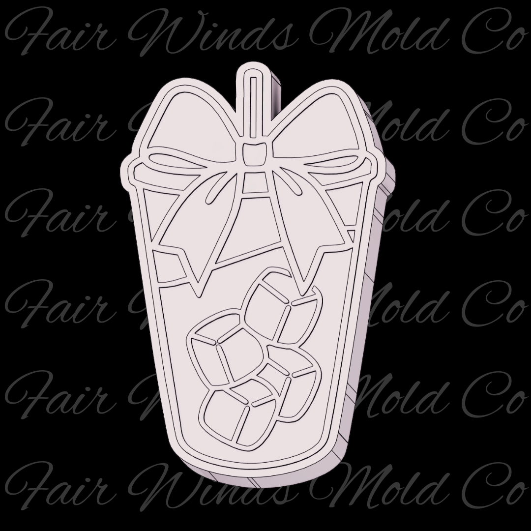 Bow Iced Cup
