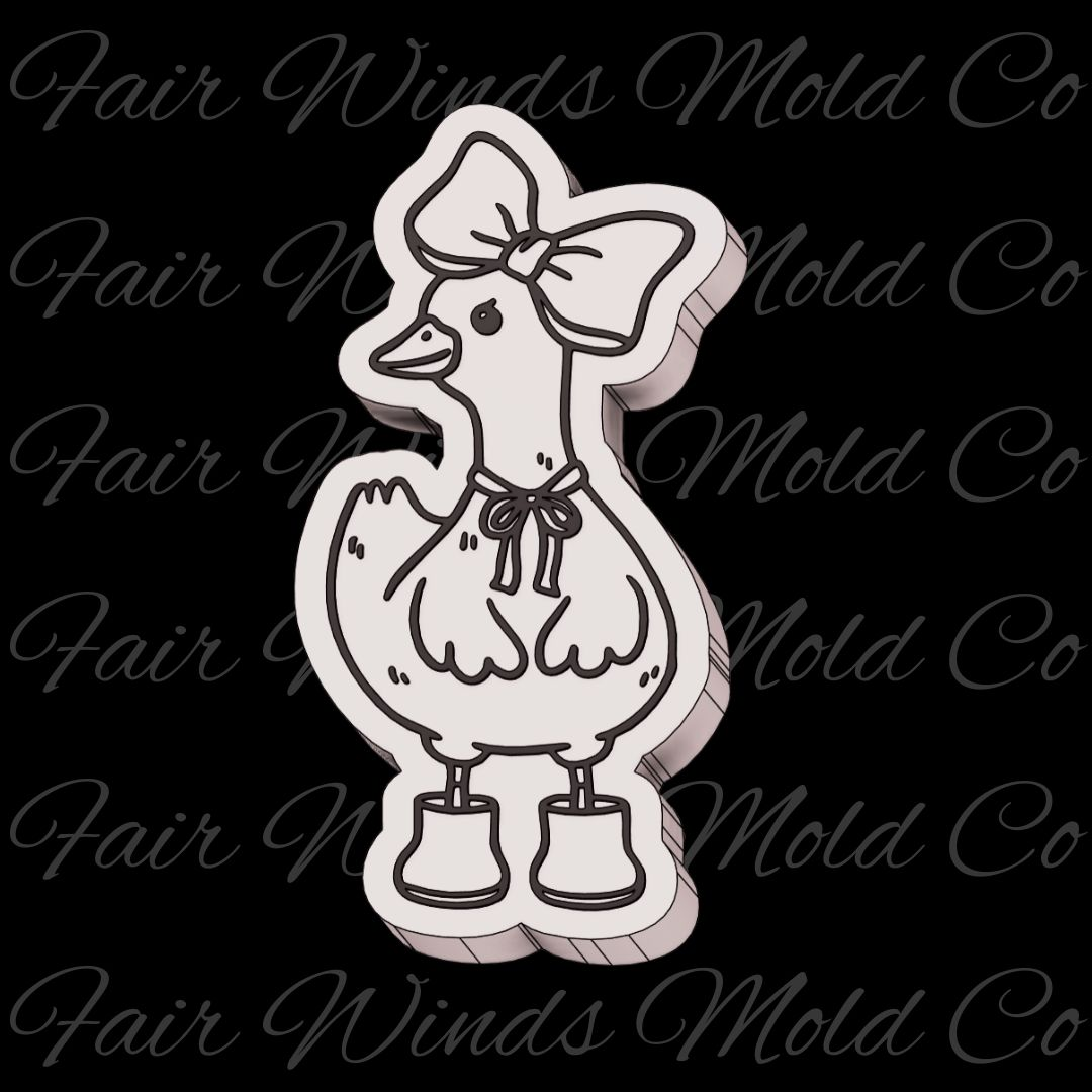 Bow and Boots Goose