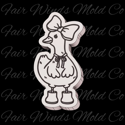 Bow and Boots Goose