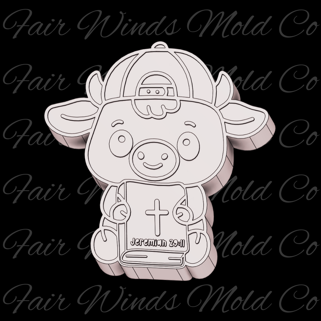 Bull with Bible