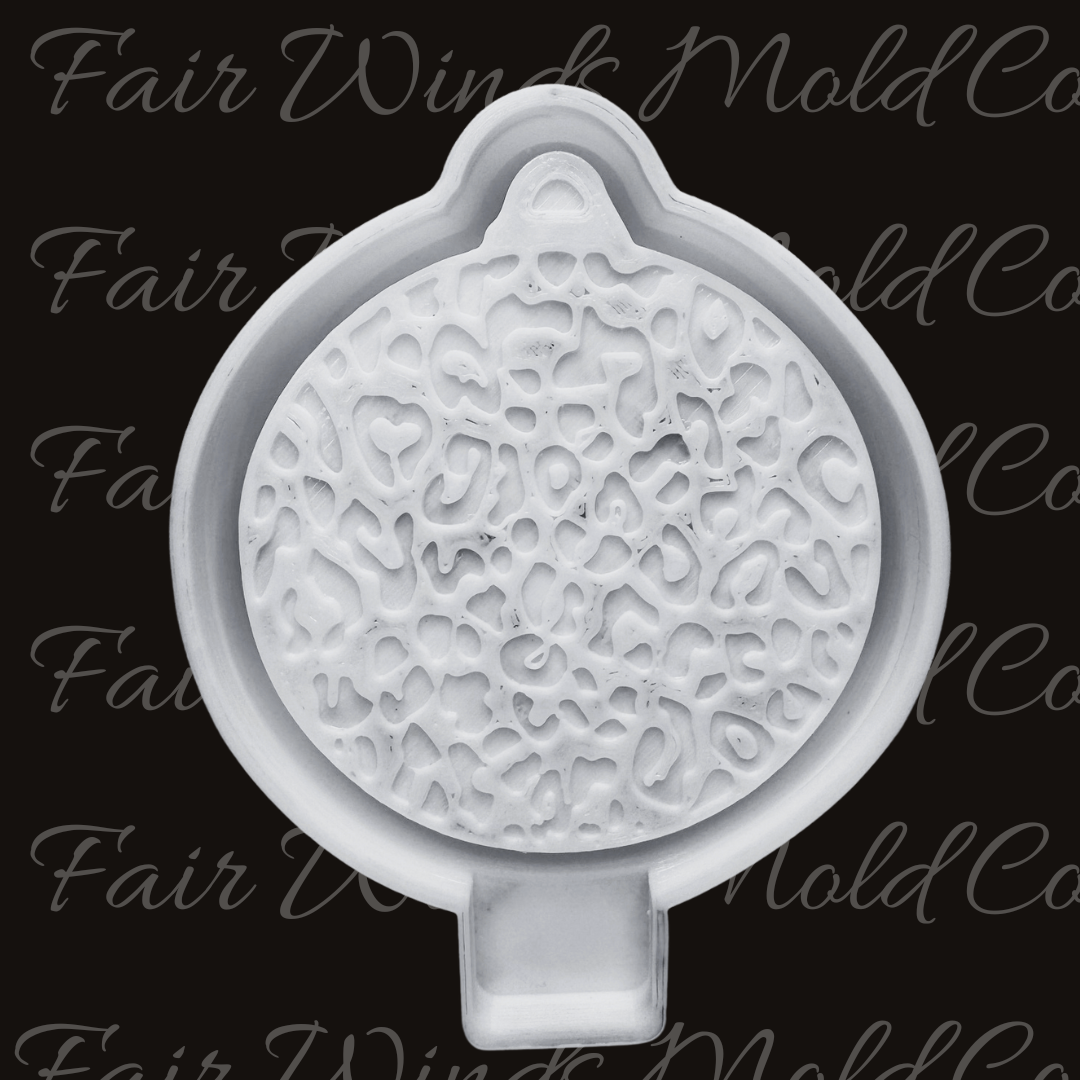 Cheetah Print Ornament