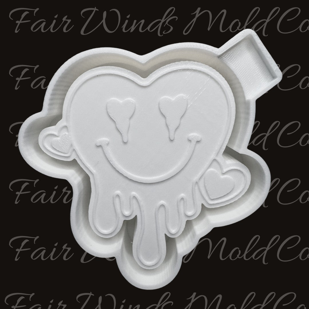 Drip Heart Face