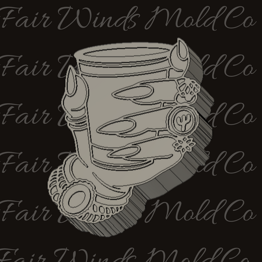 Western Hand Holding A Cup