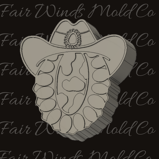 Cow Print Jewelry with Hat