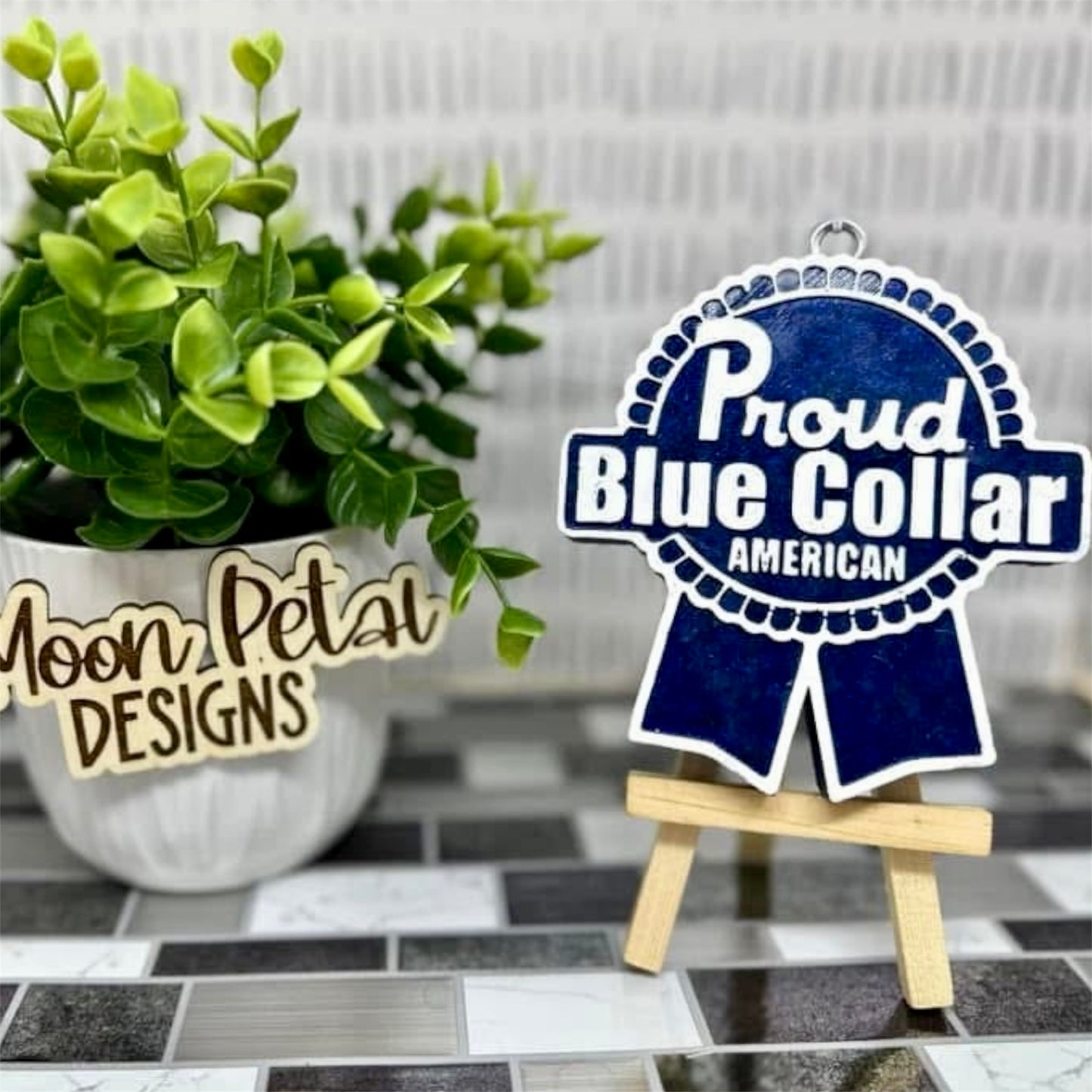 Proud Blue Collar American