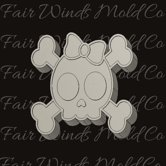 Girly Skull and Crossbones
