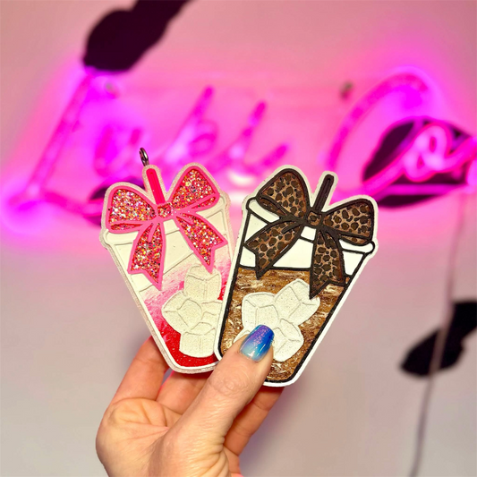 Bow Iced Cup