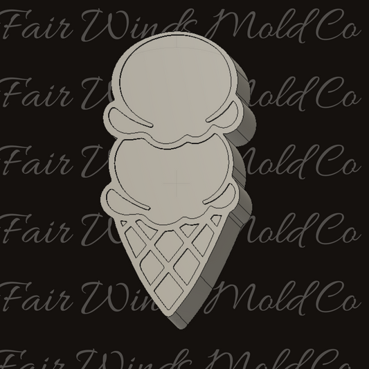 Double Scoop Cone