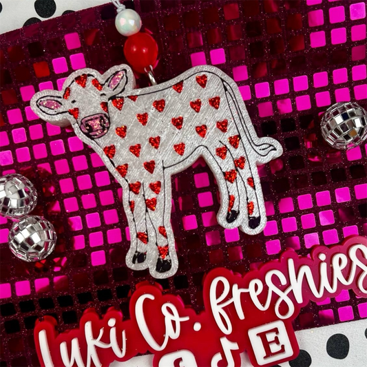 Calf with Hearts