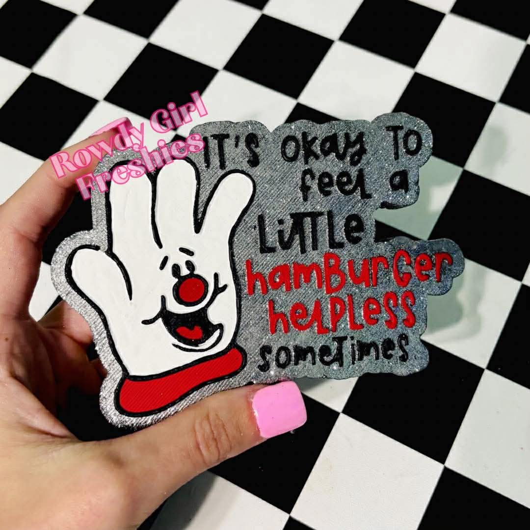 It’s Okay to be A Little Hamburger Helpless Sometimes