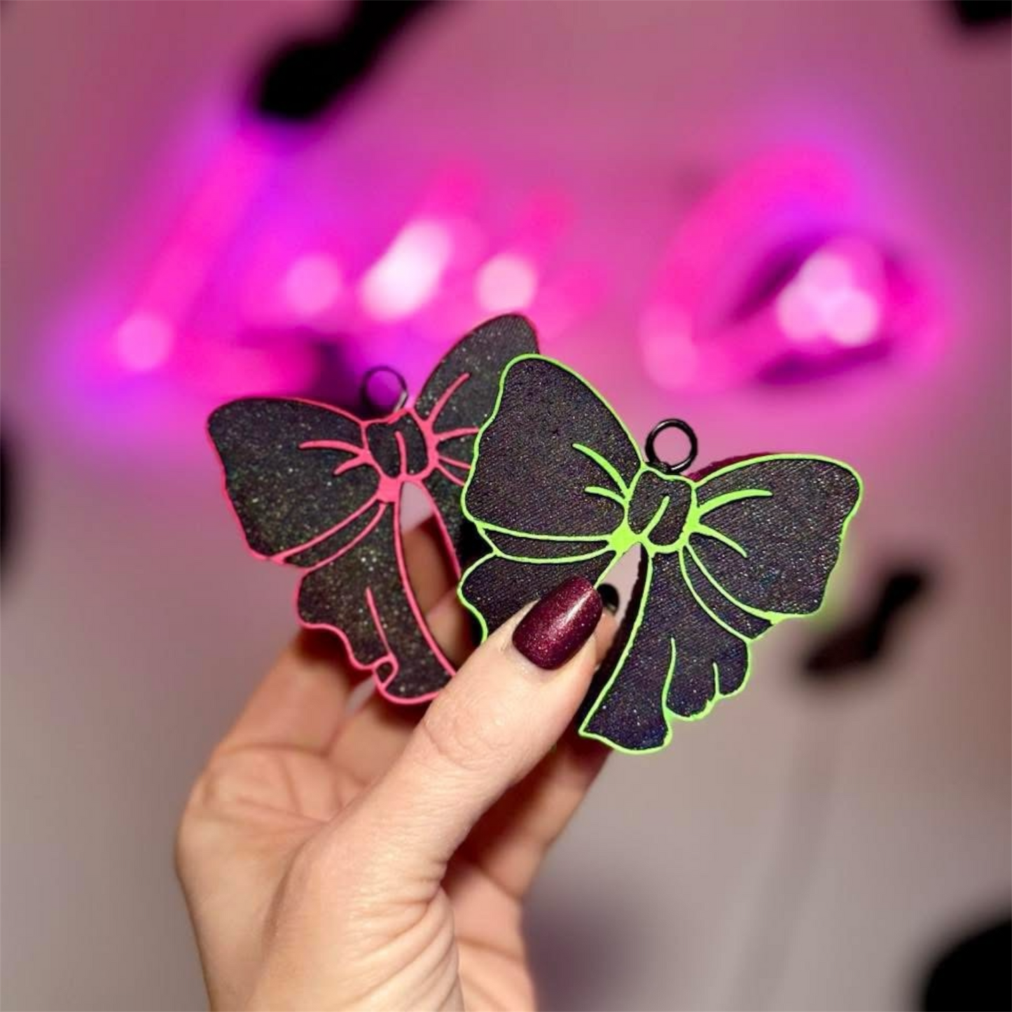 Ballerina Bow Vent Clips