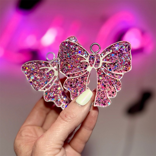 Ballerina Bow Vent Clips