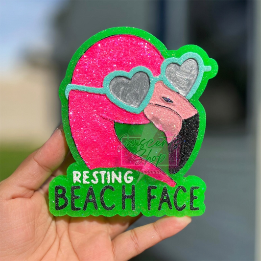 Resting Beach Face