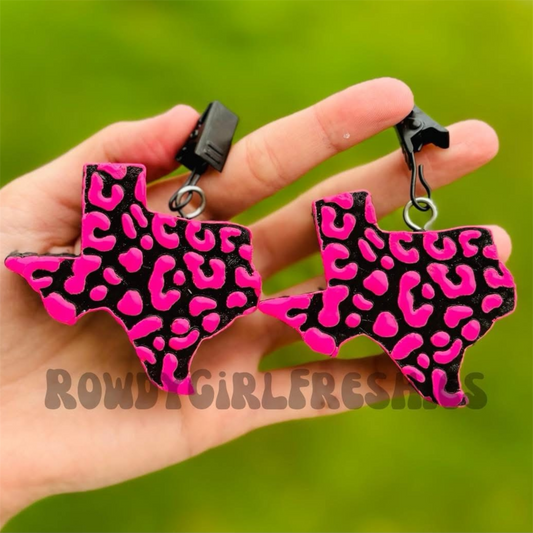 Cheetah Print Texas Vents