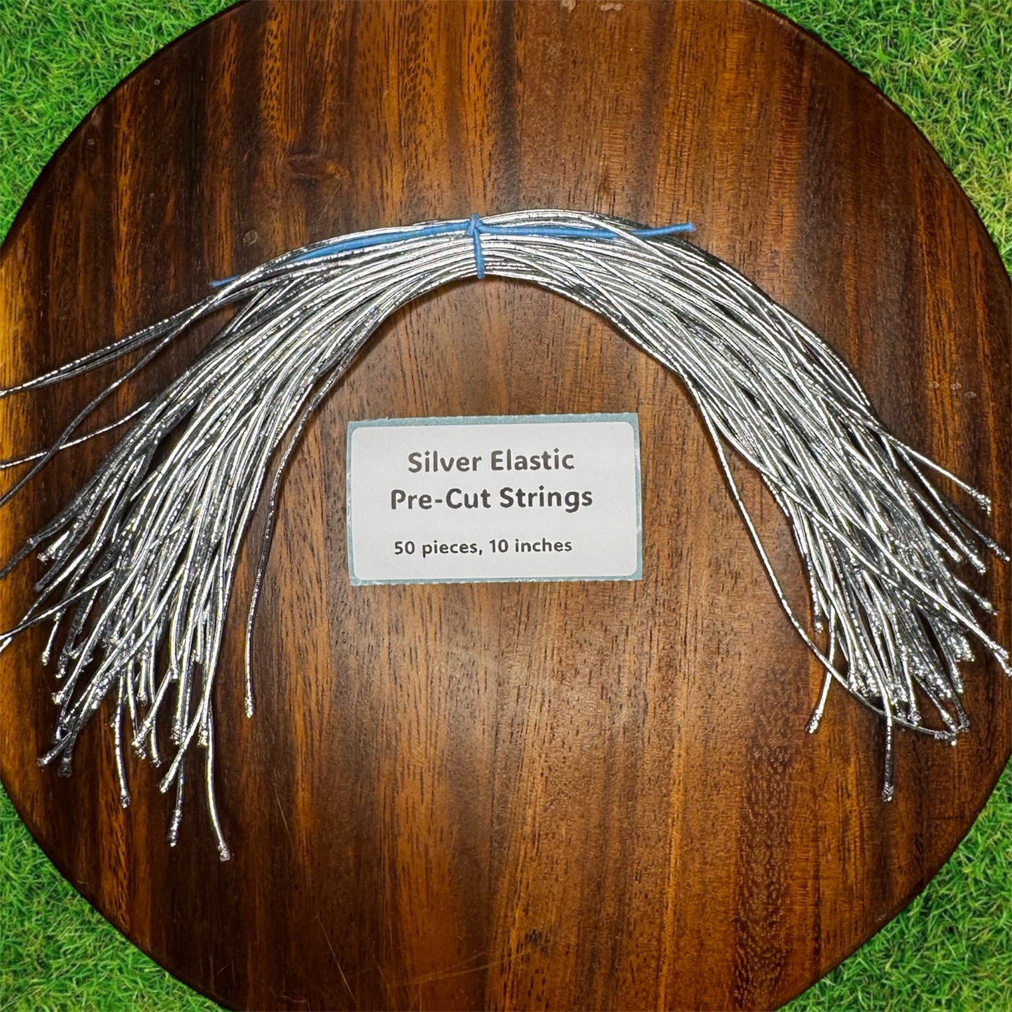 Silver Elastic Strings (50 pc/ 10in)