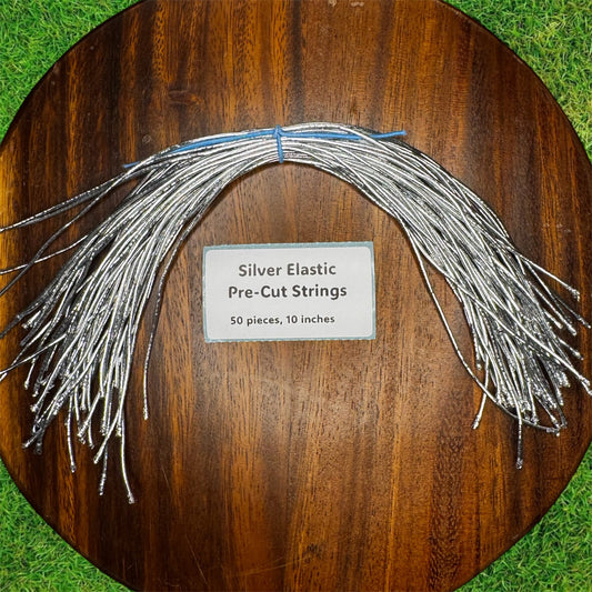 Silver Elastic Strings (50 pc/ 10in)