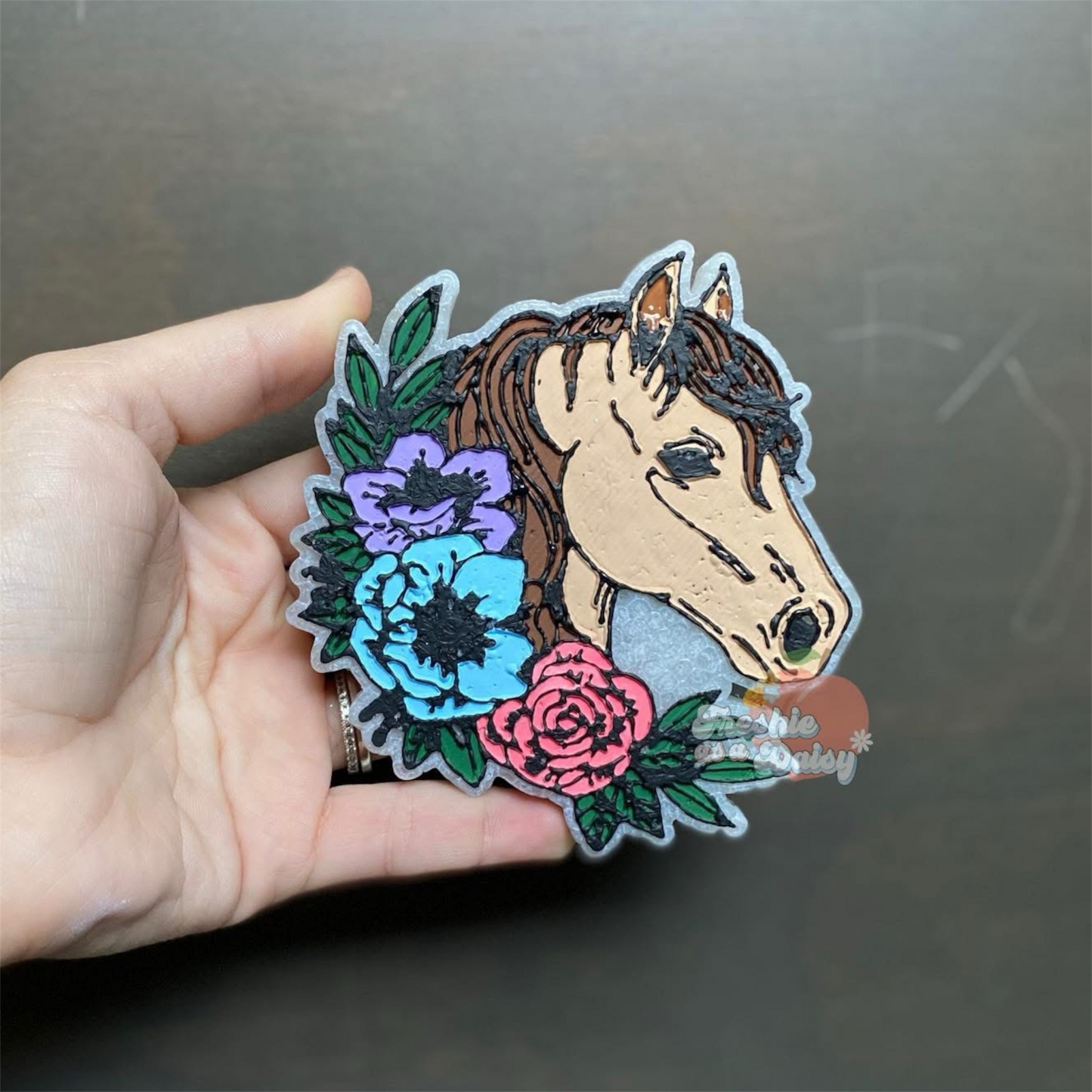 Floral Horse
