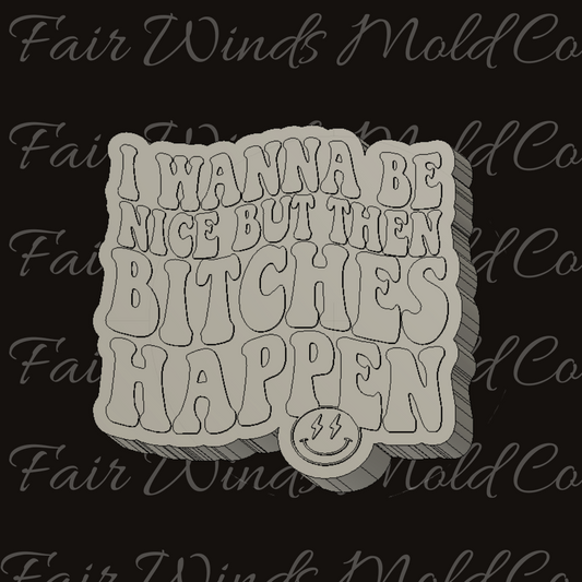 I Wanna Be Nice but Then Bitches Happen