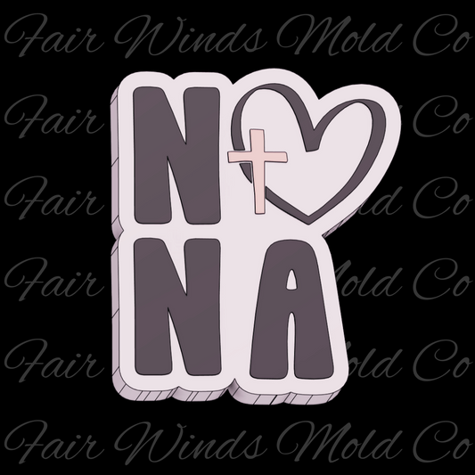 Nana Heart Cross