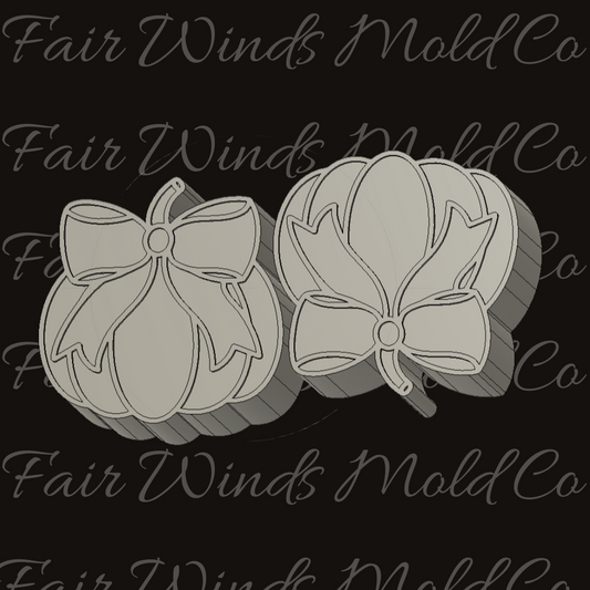 Plain Bow Pumpkin