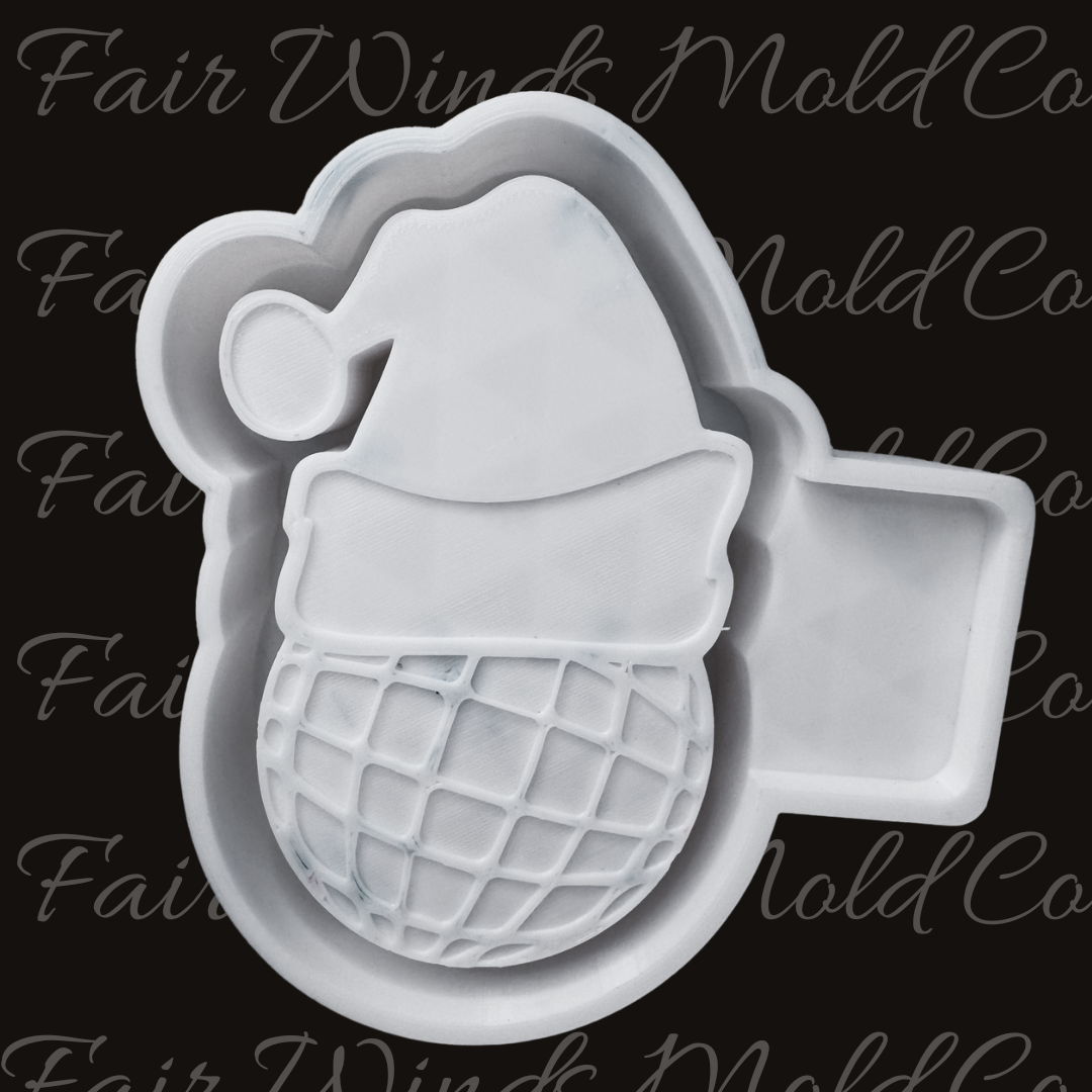 Santa Hat Disco Ball