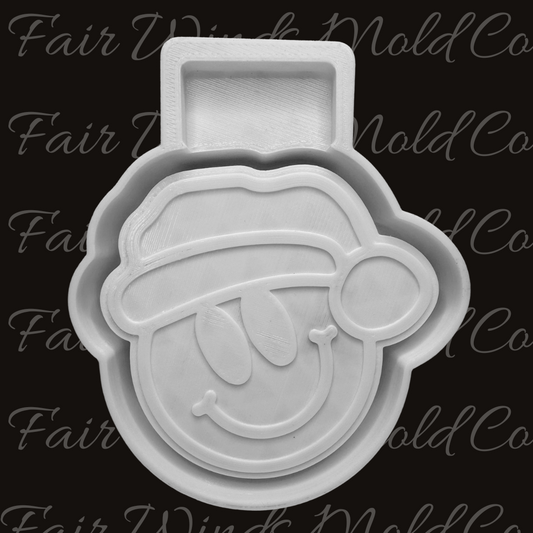 Santa Hat Smiley Face