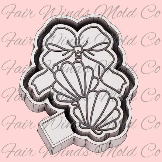 Shells Charm with Bow