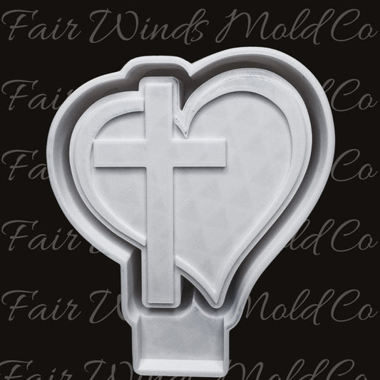 Simple Heart and Cross