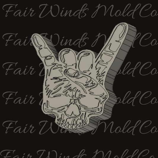 Skull Rock Hand