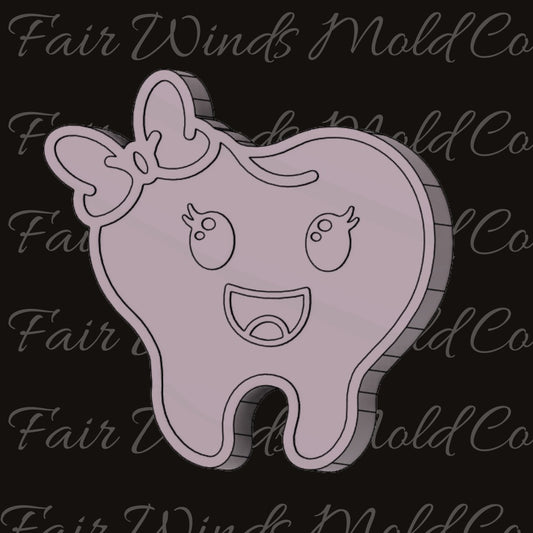 Smiley Tooth with Bow