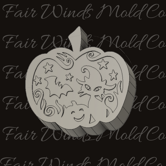 Spooky Scene Pumpkin
