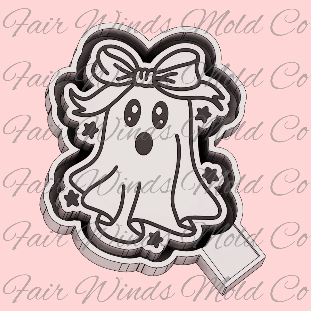 Stars Ghostie with Bow