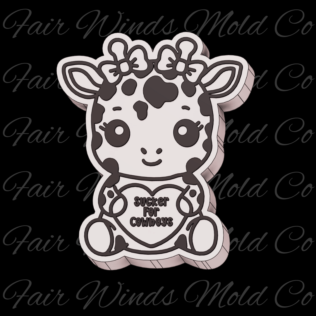 Sucker for Cowboys Cutesy Giraffe