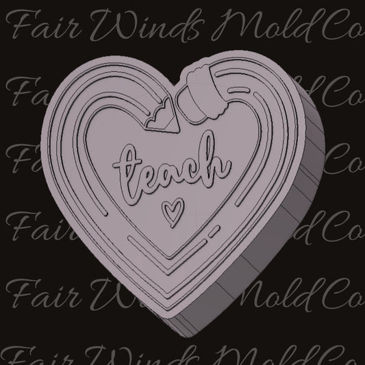 Teach Pencil Heart